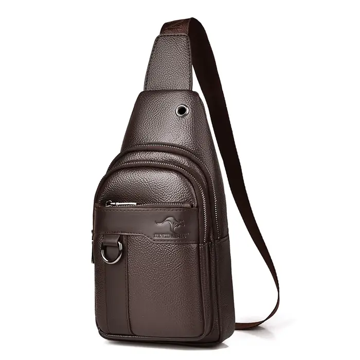 Sac Messager de Luxe pour Homme en Cuir