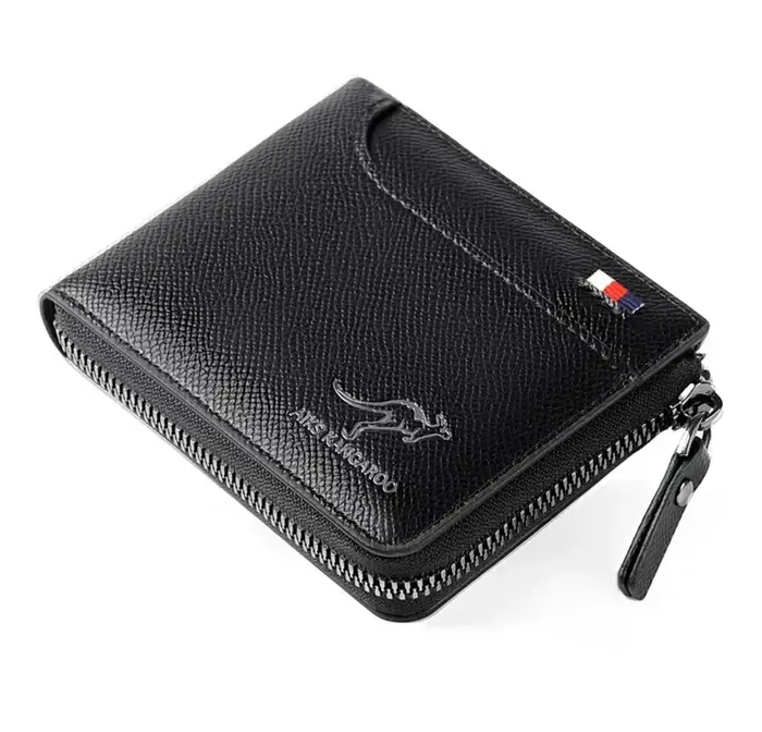 Portefeuille en cuir PU pour hommes