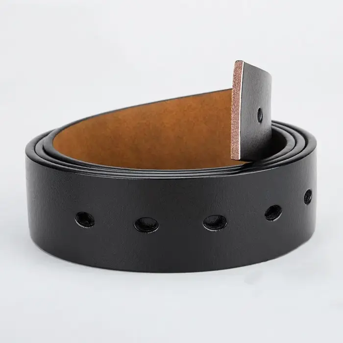 Ceinture en cuir véritable pour hommes