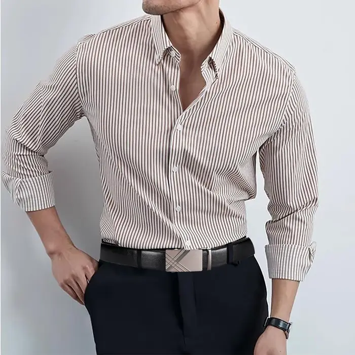 Ceinture à boucle automatique pour hommes