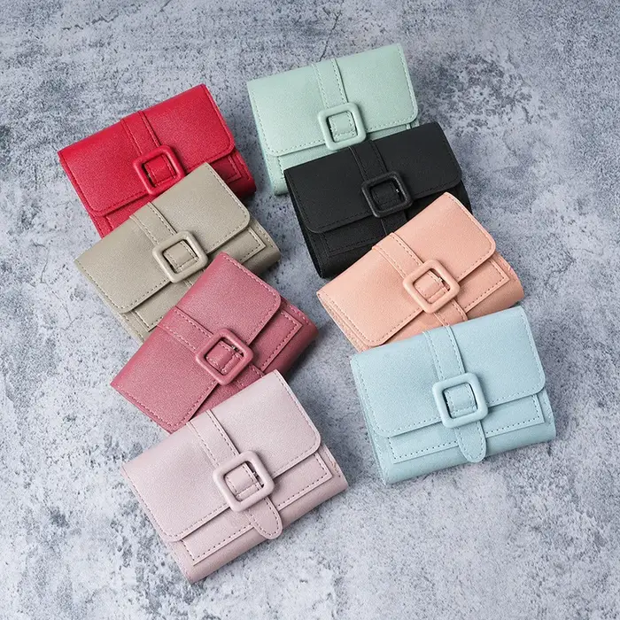 Petits Portefeuilles pour Femmes en Cuir PU