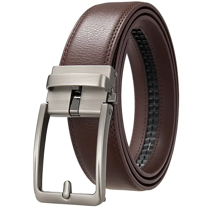 Ceintures clic pour hommes marque de luxe concepteur de mode boucle automatique en cuir véritable