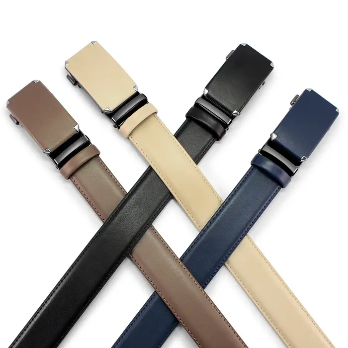 CHAOREN hommes mode ceinture en cuir véritable