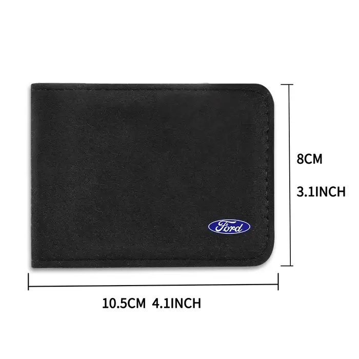 Porte-documents de voiture Ultra fin en cuir gaufré