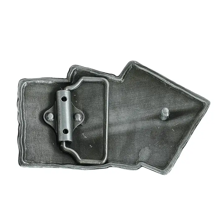 Boucle de ceinture en cuir pour hommes