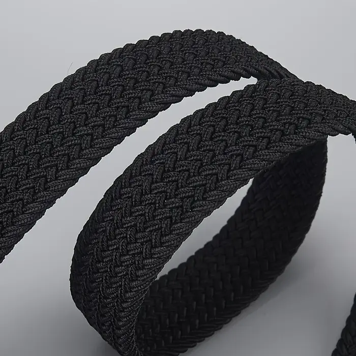 Ceinture élastique tissée décontractée pour hommes et femmes, ceinture de sport de plein air, ceintu