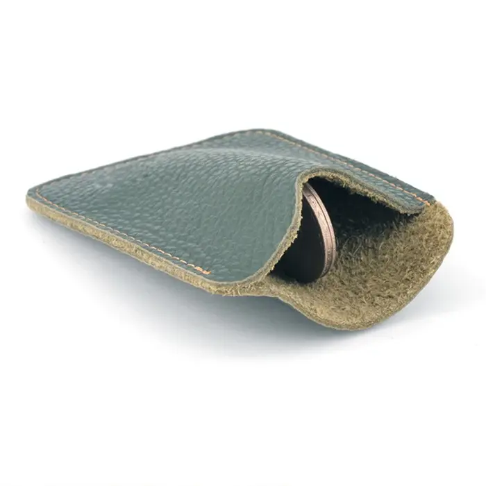 Porte-cartes en cuir véritable pour hommes