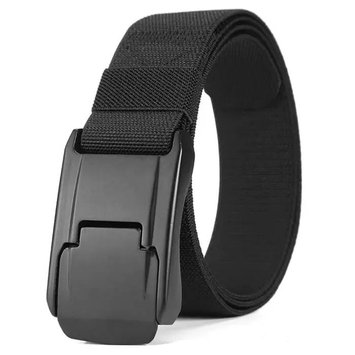 Ceinture élastique ceinture extensible pour hommes et femmes boucle dure à dégagement rapide solide