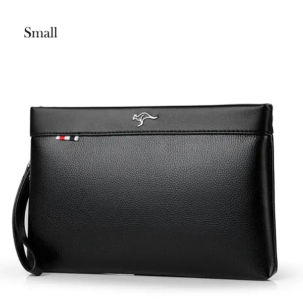 Marque de luxe hommes d'affaires portefeuille en cuir homme pochette pièces de monnaie poche sac à m