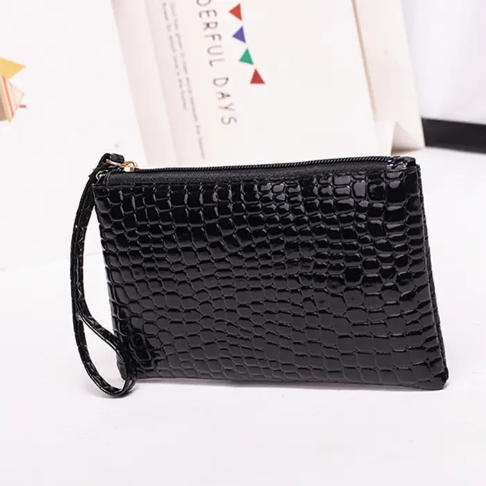 Portefeuille en cuir PU pour femme