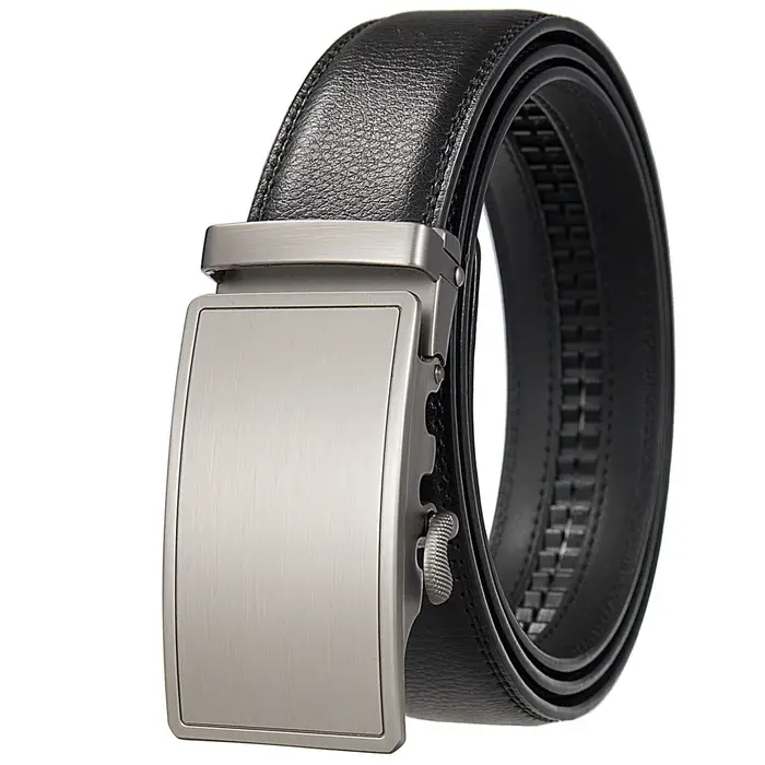 Ceinture en cuir véritable pour hommes