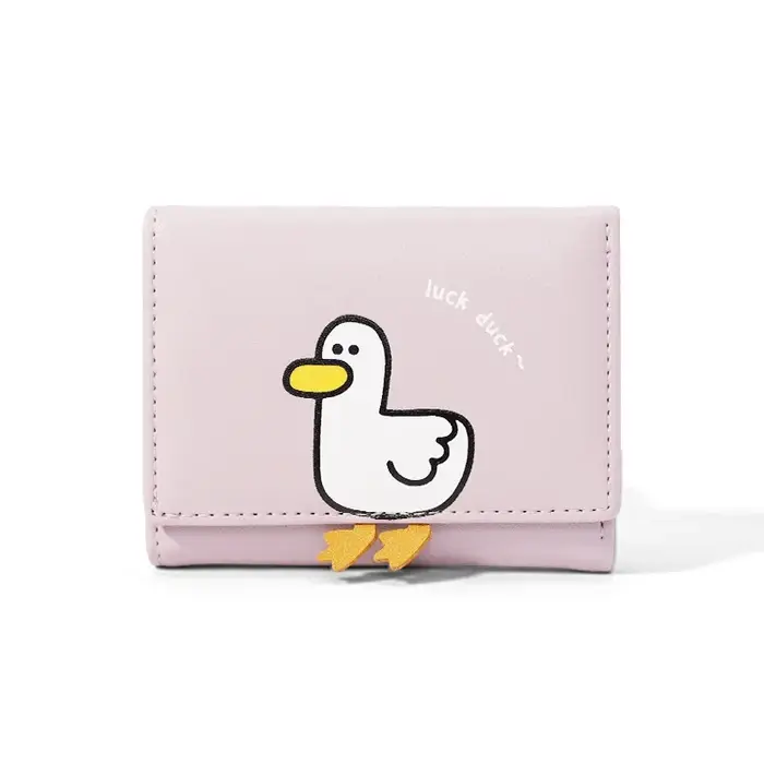 Portefeuille en cuir PU pour femmes