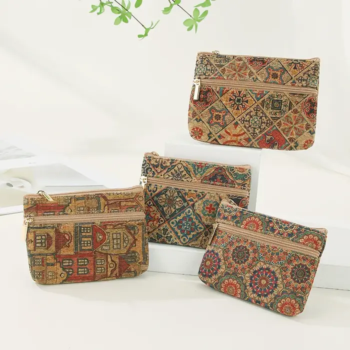 Petit sac en liège, Mini portefeuille