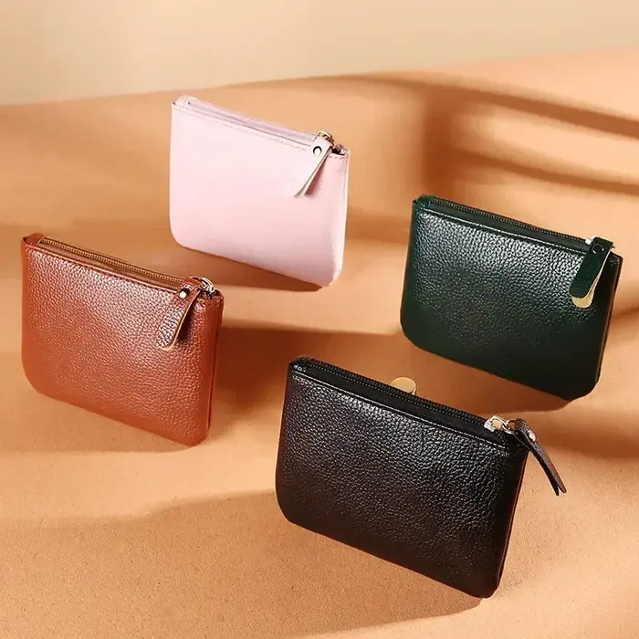 Nouveau Mini portefeuille de luxe marque concepteur femmes porte-monnaie rouge noir femme en cuir PU petit sac à main pochette d'argent porte-carte