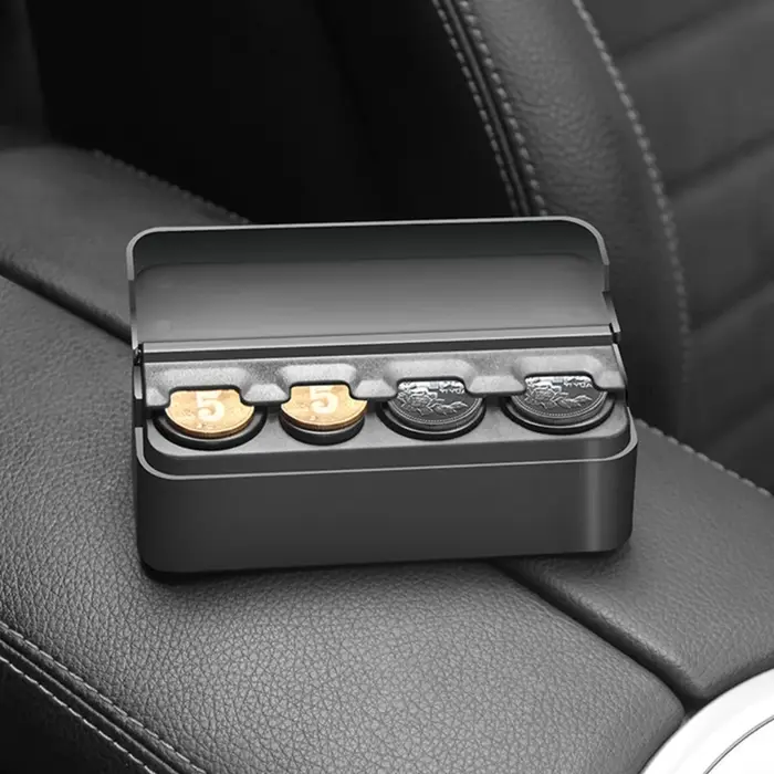 Distributeur de pièces de monnaie universel, porte-monnaie pour changement de voiture, accessoires d