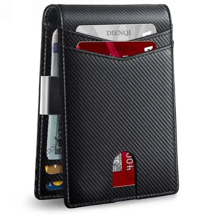 Porte-cartes de crédit Rfid pour homme