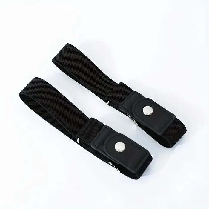 Lot de 2 ceintures élastiques unisexe 2026 – Nouvelle ceinture extensible pour pantalons et jeans