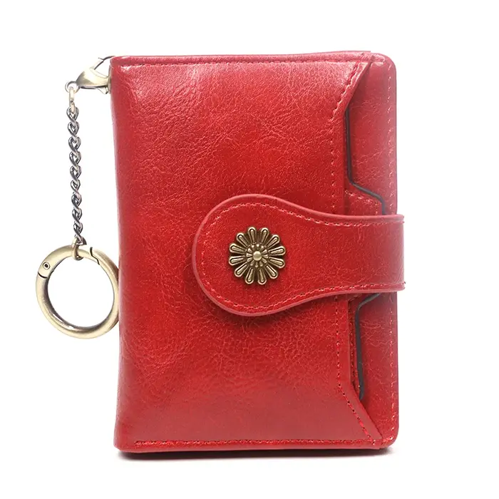 Portefeuille en cuir pour femmes