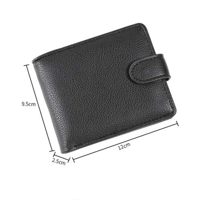 ISKYBOB portefeuille pour hommes plusieurs fentes pour cartes ID/porte-carte de crédit mode Vintage affaires