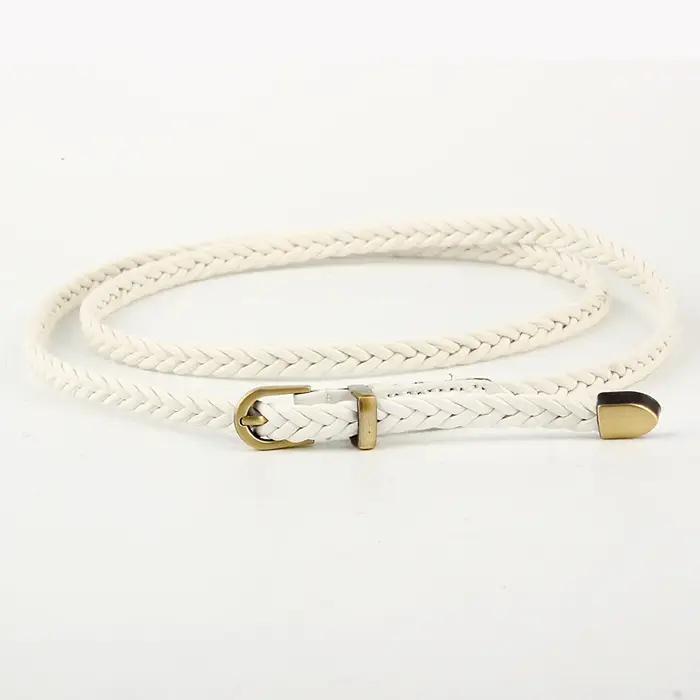 Ceinture fine rétro décontractée pour femme, ceinture décorative pour robe, chemise, vêtements, ULà