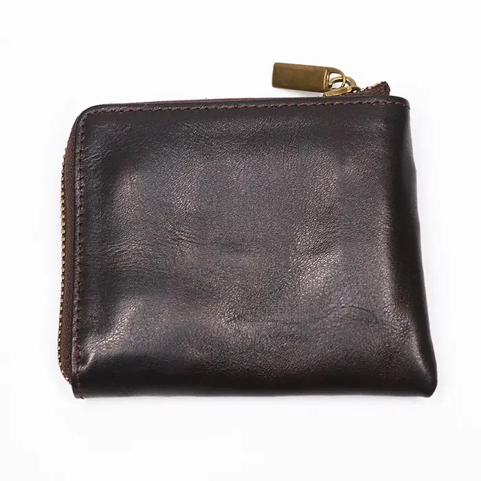 Portefeuille Vintage en cuir véritable pour hommes