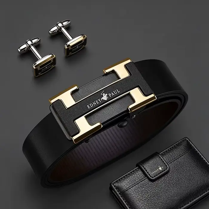Ceinture en cuir élégante pour homme