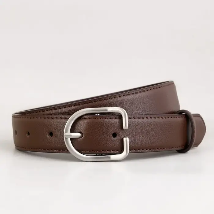 Ceintures de taille en cuir véritable pour femmes