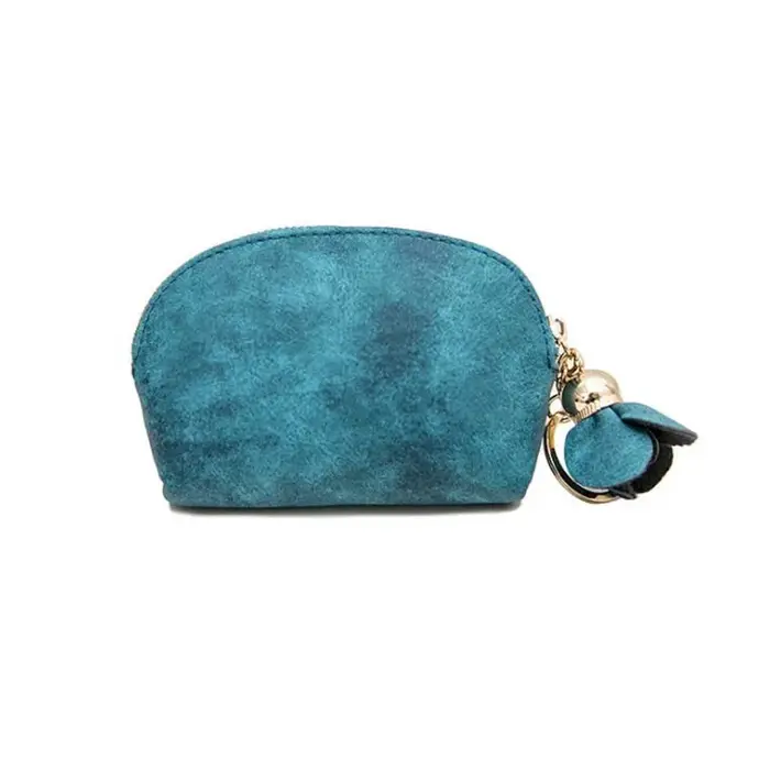 Mini portefeuille en cuir PU pour femmes