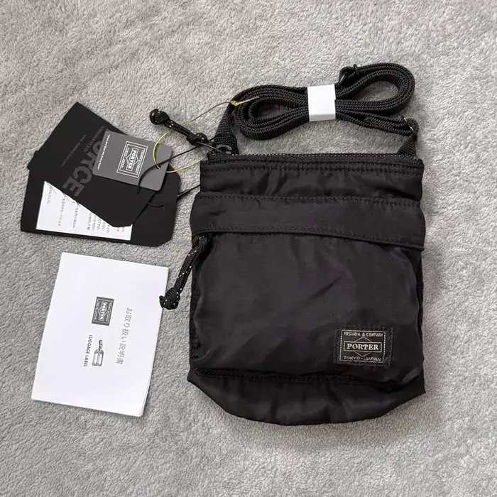 Porter 855-05461 Petit sac de poitrine mini antivol pliable unisexe, sac bandoulière imperméable lég