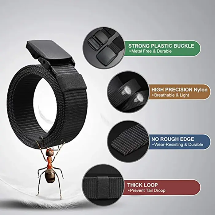 Ceinture en Nylon de grande taille 150CM 120CM-boucle automatique militaire chasse en plein air cein