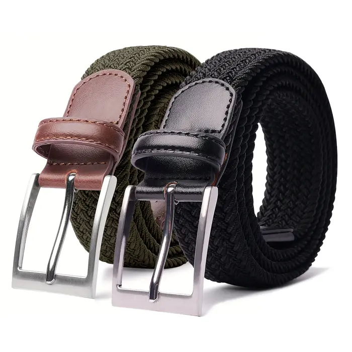 Ceinture élastique tressée
