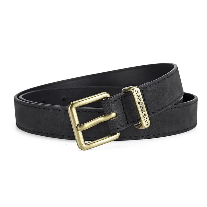 Ceinture large en cuir pour femme