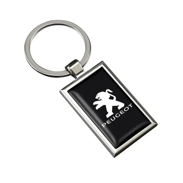 Porte-clés en métal pour voiture, accessoires de voiture, pendentif, décoration pour Peugeot 408 308
