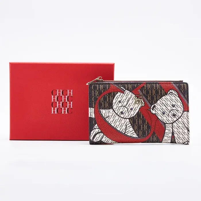 Portefeuille long rétro classique CH Brand 2026 pour femme