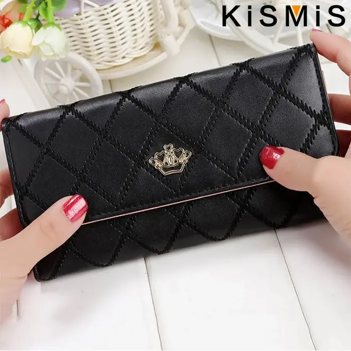 KISMIS portefeuilles pour femmes mignon rose poche
