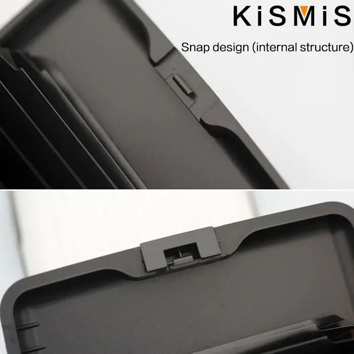 KISMIS RFID portefeuille en métal et carte d'identité professionnelle