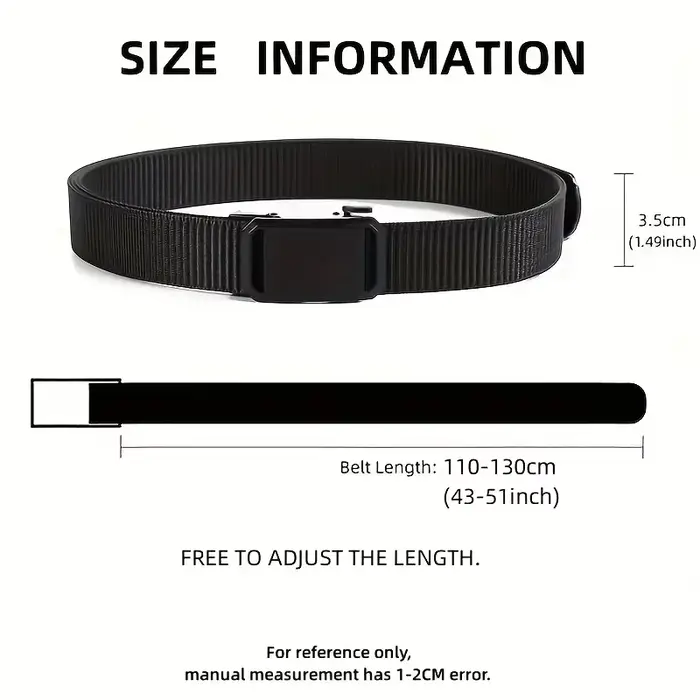 Nouvelle ceinture à boucle automatique