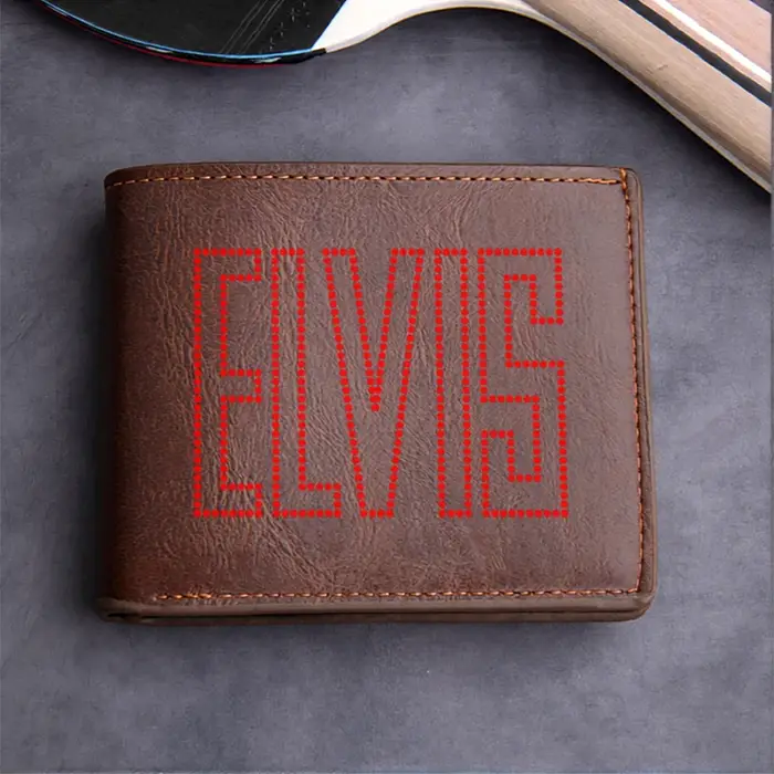 Portefeuille en cuir PU ELVIS Premium
