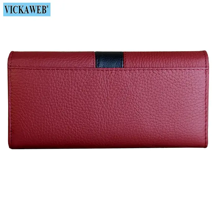 Cadeau gratuit femmes portefeuilles marque Design haute qualité en cuir portefeuille femme moraillon mode Alligator