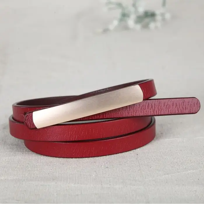 Ceinture en cuir véritable pour femmes, design de luxe, décoration de taille, polyvalent, structure