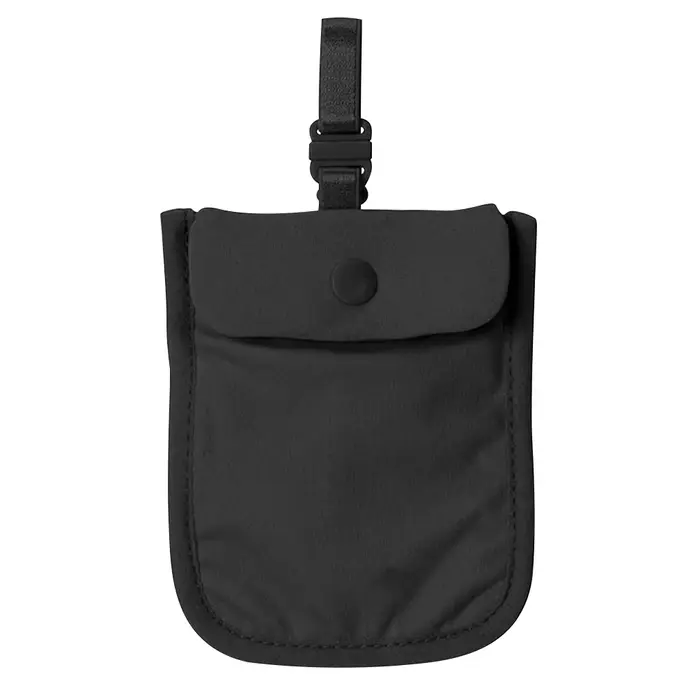 Portefeuille de voyage secret en coton pour femme, soutien-gorge GNE, document solide, fermoir à rab