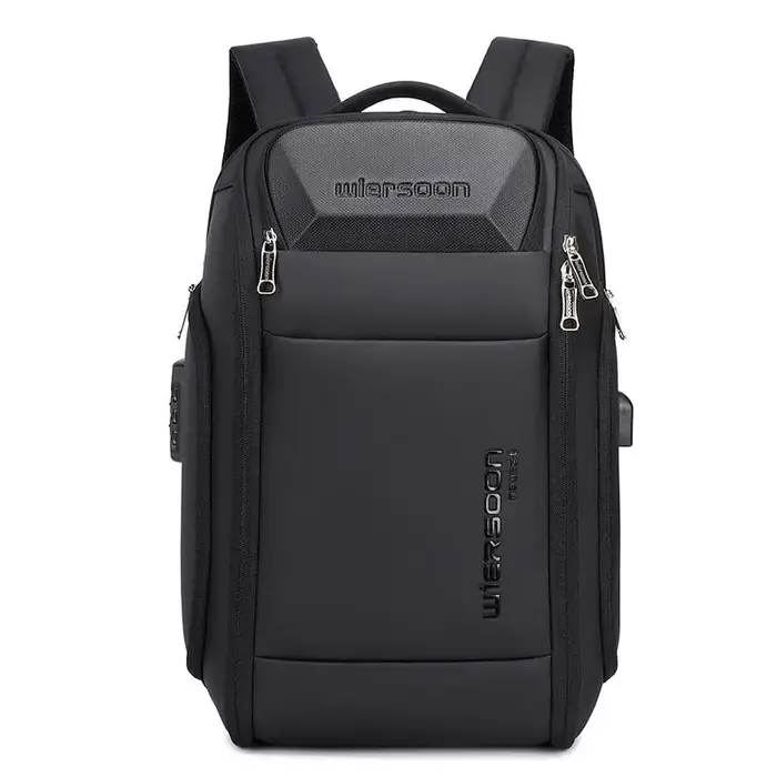 Sac à dos d'affaires 35 L pour hommes, étanche, grande capacité, voyage d'affaires, mot de passe mul