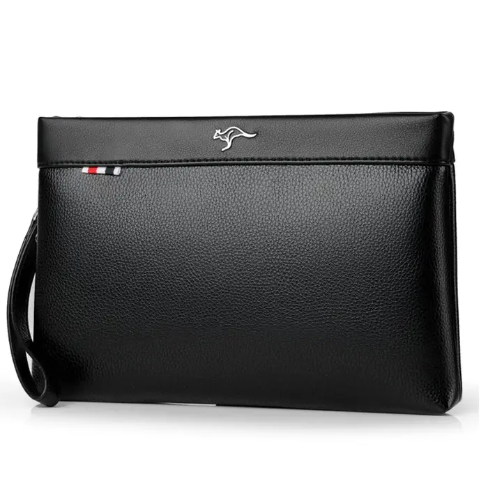Marque de luxe hommes d'affaires portefeuille en cuir homme pochette pièces de monnaie poche sac à main enveloppe décontractée longs portefeuilles mâle sac pratique pour IPAD