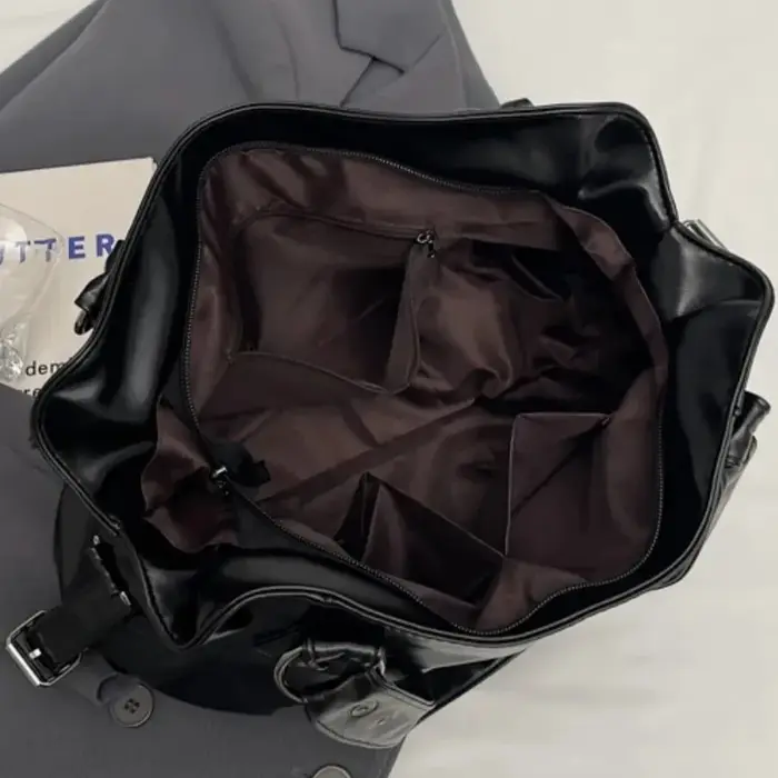 Sac à bandoulière spacieux de marque rétro pour femmes