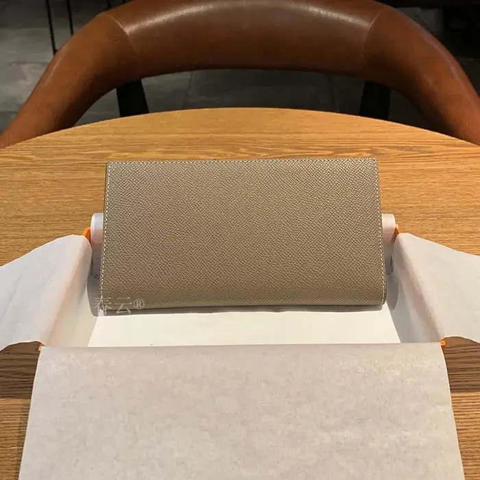 Portefeuille long en cuir de qualité supérieure pour homme