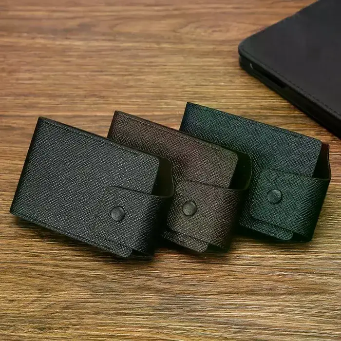 Porte-cartes en cuir PU pour hommes et femmes