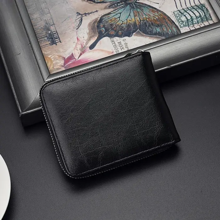 Portefeuille en cuir pour hommes