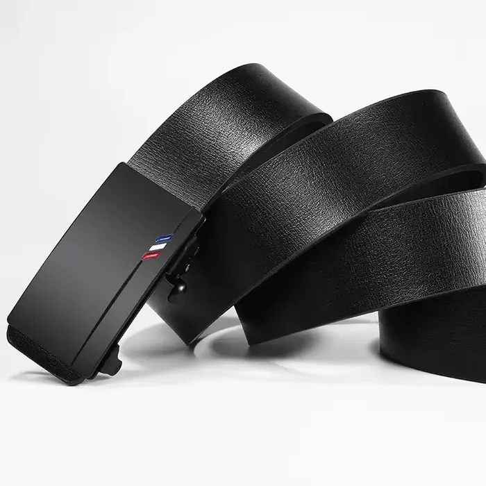 Nouveau produit ceinture hommes de haute qualité sans dents boucle automatique décontracté hommes ce