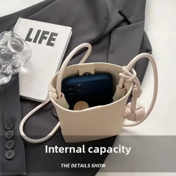 Petit sac à bandoulière en cuir pour femmes