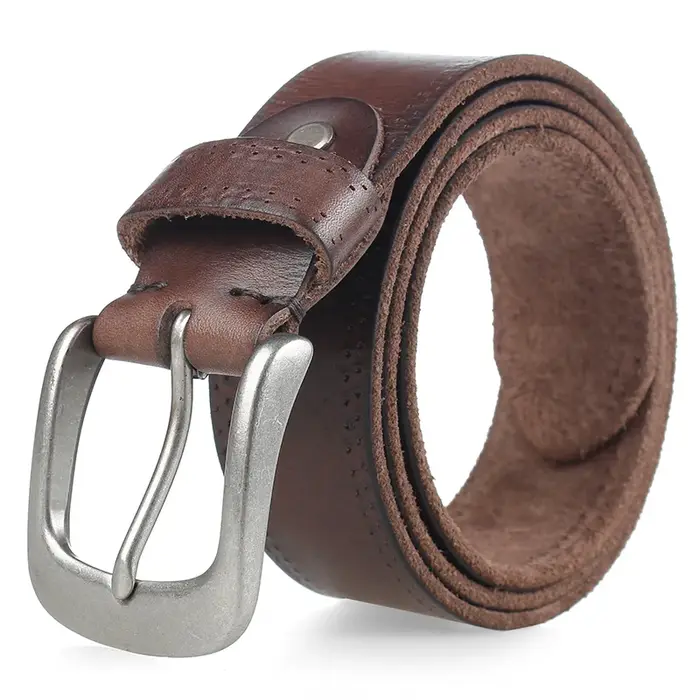 MEDYLA-Ceinture en cuir véritable pour homme, Peau naturelle, Vintage Cowboys, Designer de luxe, Sangle de haute qualité, Livraison en 24 heures